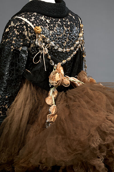 Ensemble, Maison Margiela (French, founded 1988), silk, cotton, leather, plastic (cellulose nitrate, polyurethane, polyvinyl chloride), rubber, metal, French