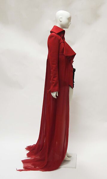 Ensemble, Maison Margiela (French, founded 1988), wool, silk, cotton, leather, synthetic, French