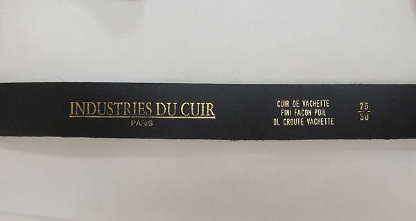 Ensemble, Maison Margiela (French, founded 1988), wool, silk, cotton, leather, synthetic, French