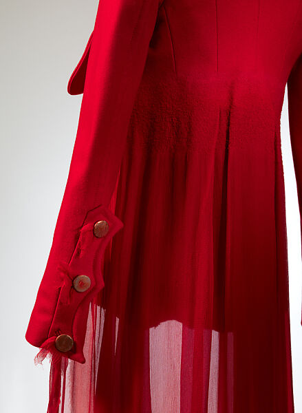 Ensemble, Maison Margiela (French, founded 1988), wool, silk, cotton, leather, synthetic, French