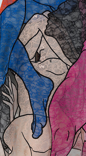 Dress, Christopher Kane (British, born 1982), silk, polyamide, polyester, British