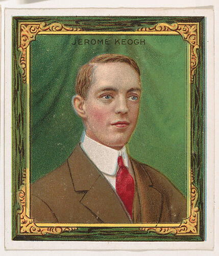 Jerome R. Keogh, BIlliards, from Mecca & Hassan Champion Athlete and Prize Fighter collection, 1910