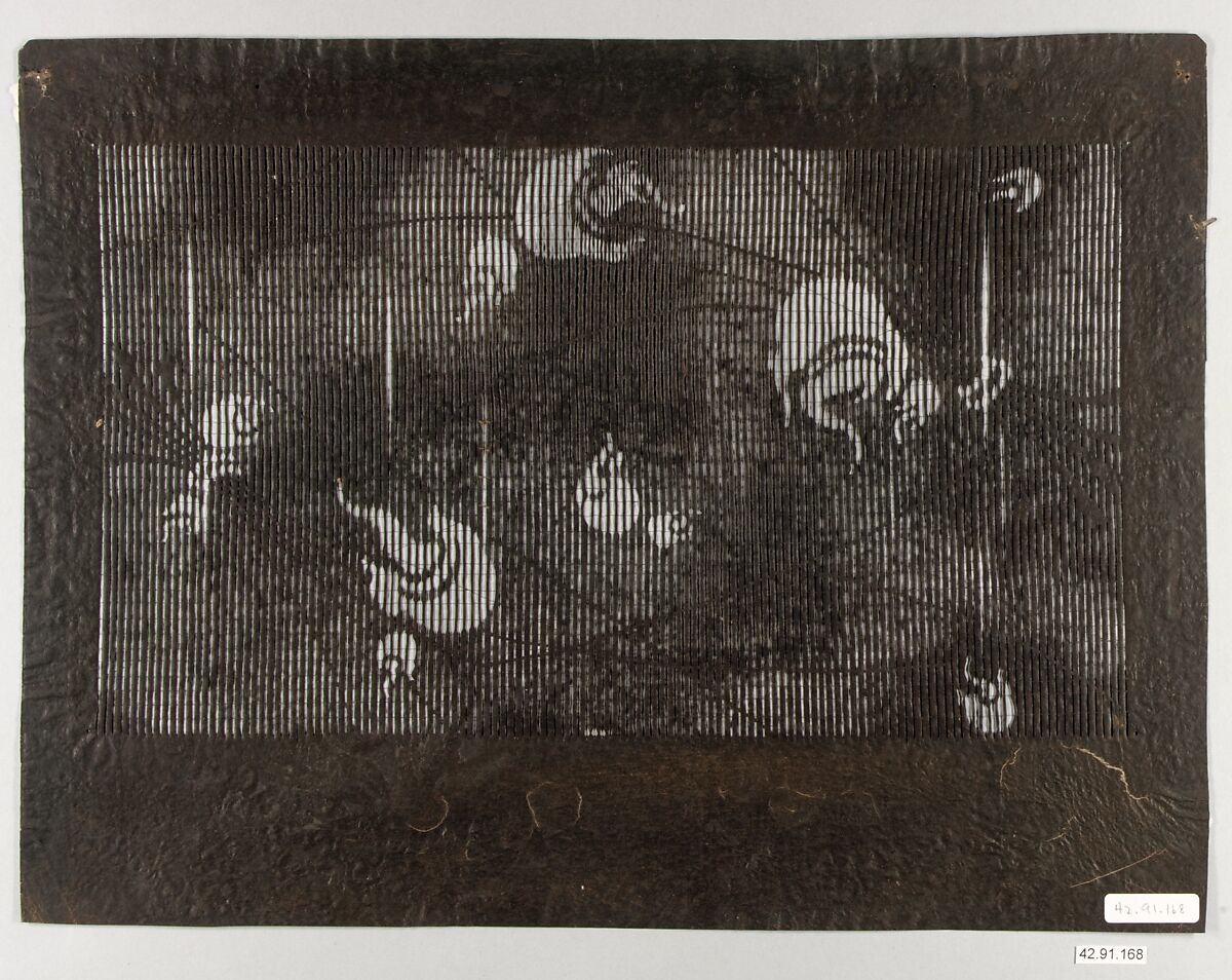 Stencil, Paper, Japan 