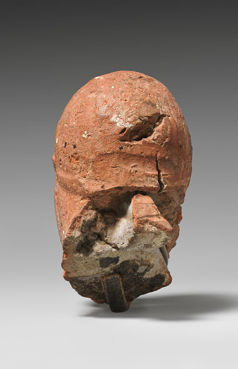 Head of Herakles, Pottery