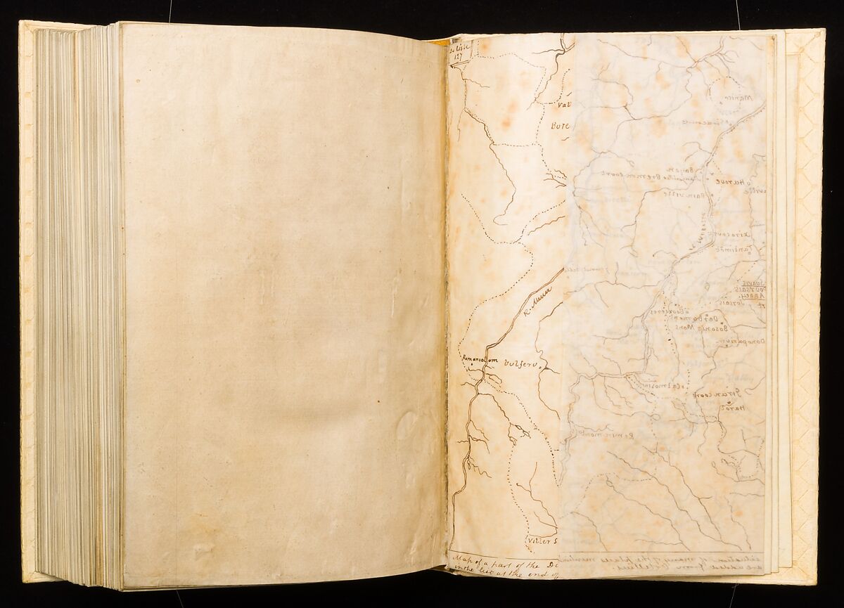 Gospel Book, Ink and opaque watercolor on parchment; modern leather binding, Carolingian