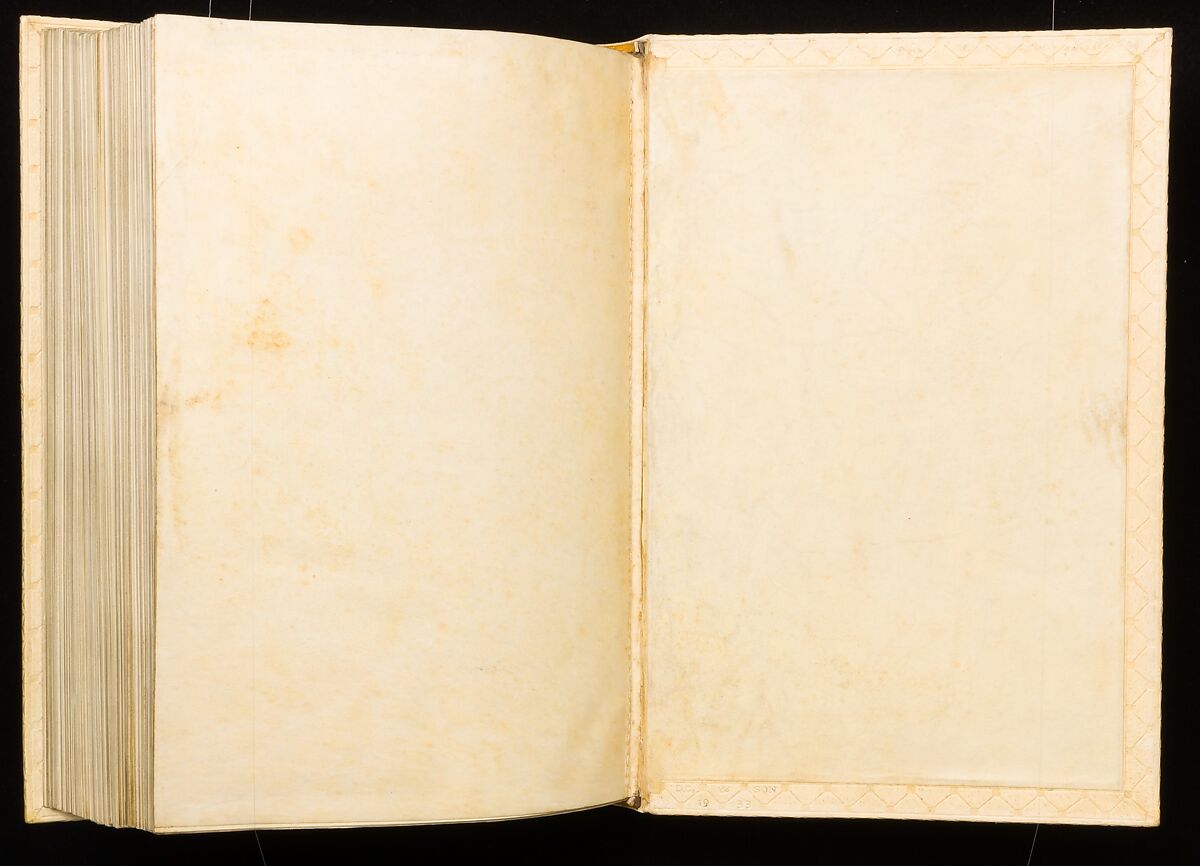 Gospel Book, Ink and opaque watercolor on parchment; modern leather binding, Carolingian