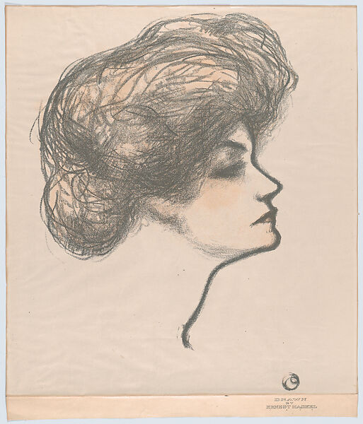 Mrs. Fiske, Ernest Haskell (American, Woodstock, Connecticut 1876–1925 West Point, Maine), Lithograph 