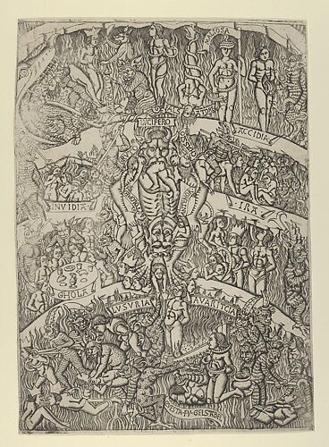 Anonymous, Italian, Florentine, 15th century | The Inferno according to ...