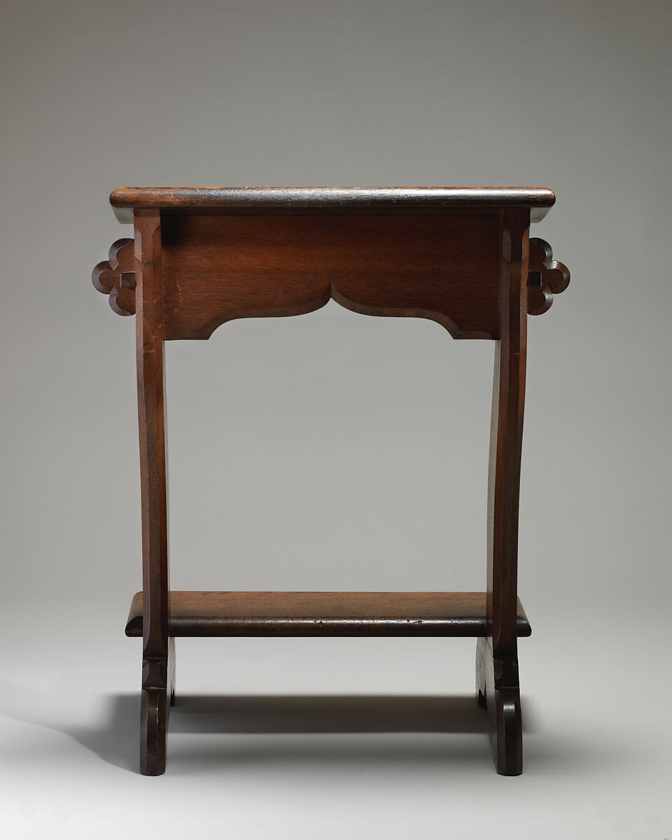 Prayer desk, Augustus Welby Northmore Pugin (British, London 1812–1852 Ramsgate), Oak, British