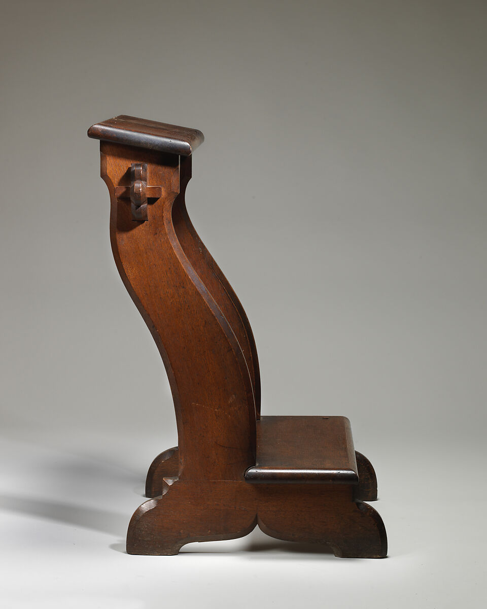 Prayer desk, Augustus Welby Northmore Pugin (British, London 1812–1852 Ramsgate), Oak, British