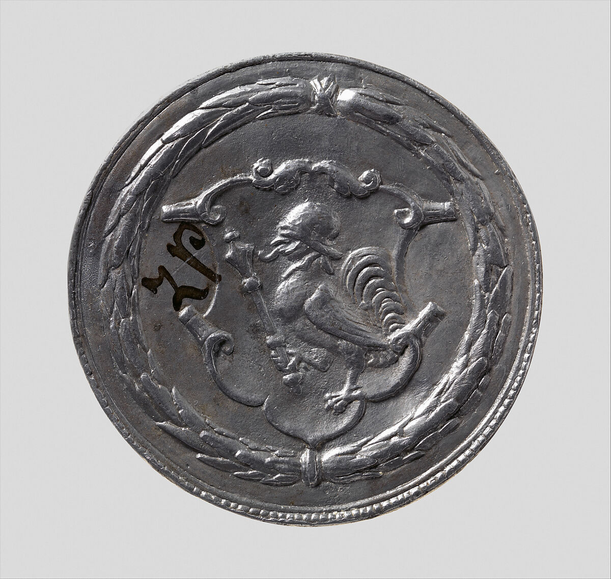 Medal of Kolman Helmschmid (1471–1532), After a model by Hans Kels the Younger (German, 1508/10–1565), Lead, German, Augsburg