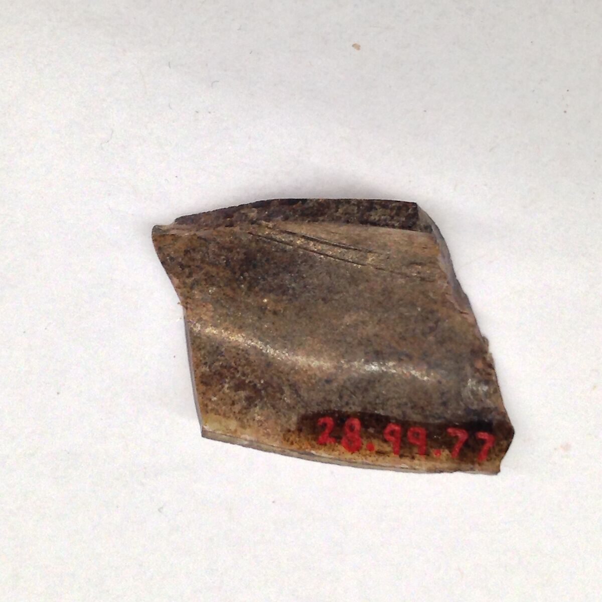 Fragment, Glass, ceramic, European or Middle Eastern 