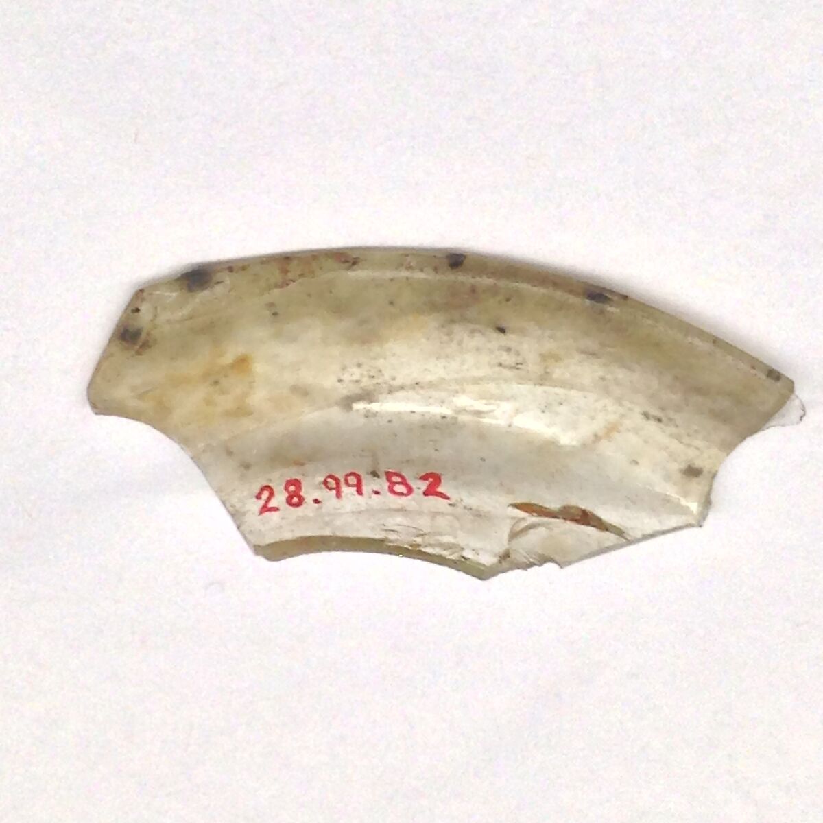 Fragment, Glass, ceramic, European or Middle Eastern 