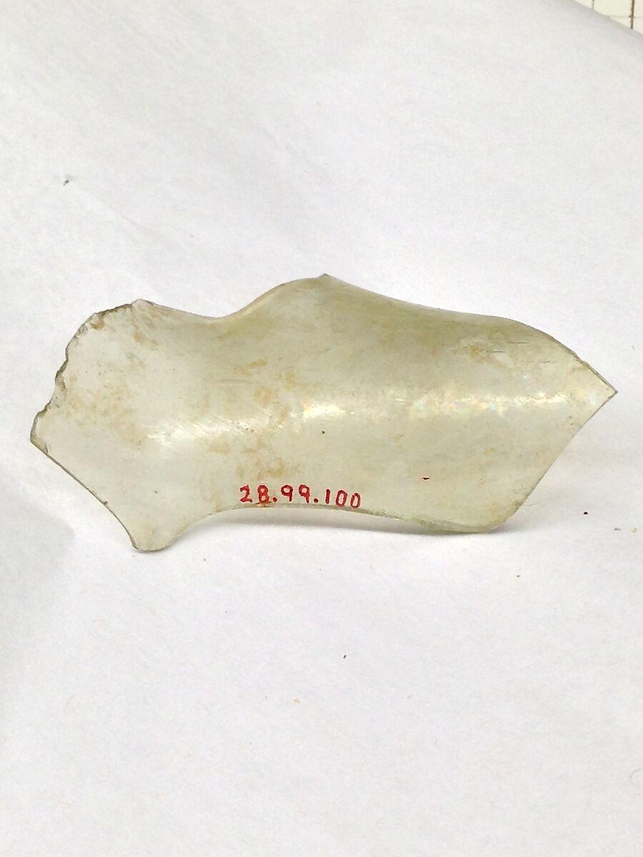 Fragment, Glass, ceramic, European or Middle Eastern 