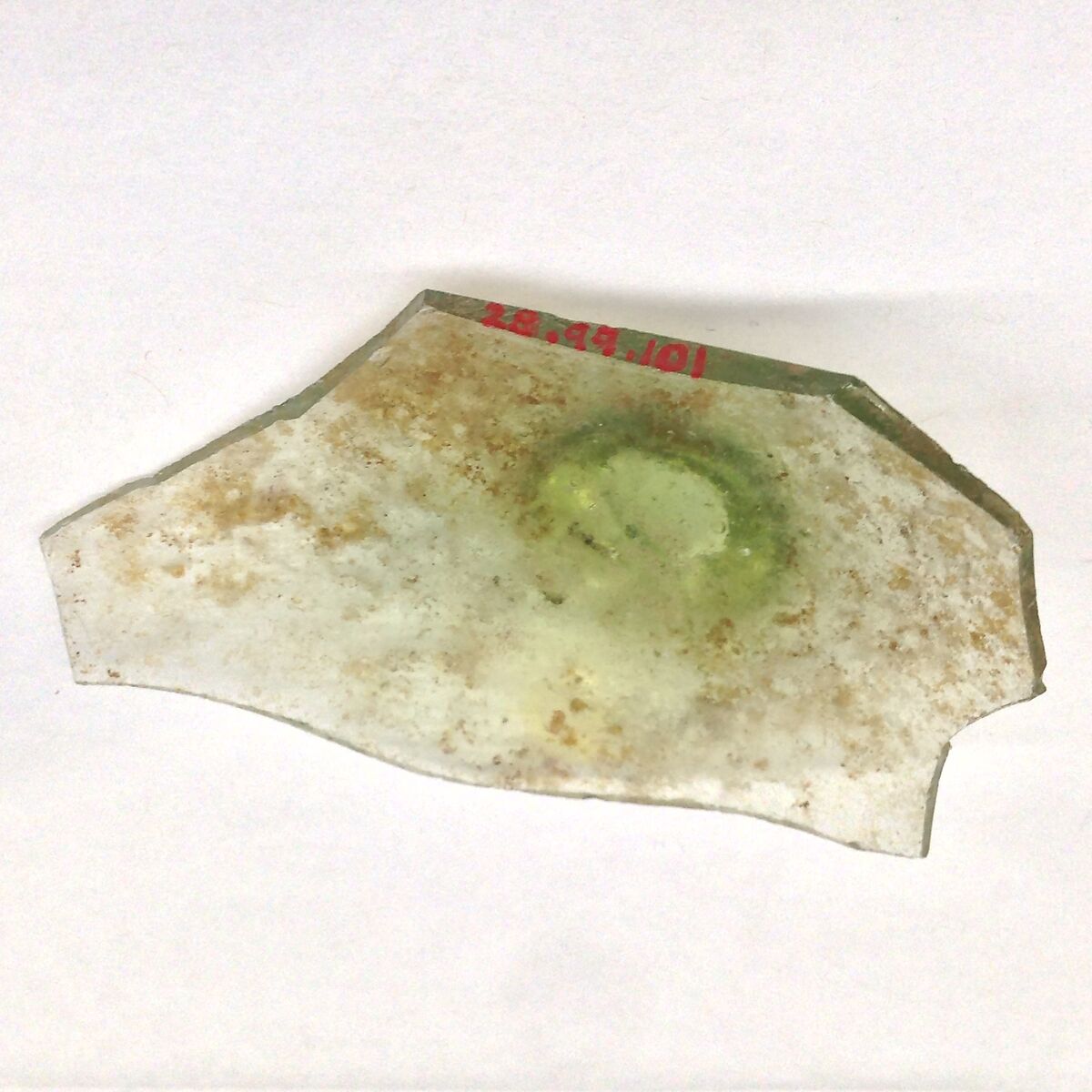 Fragment, Glass, ceramic, European or Middle Eastern 