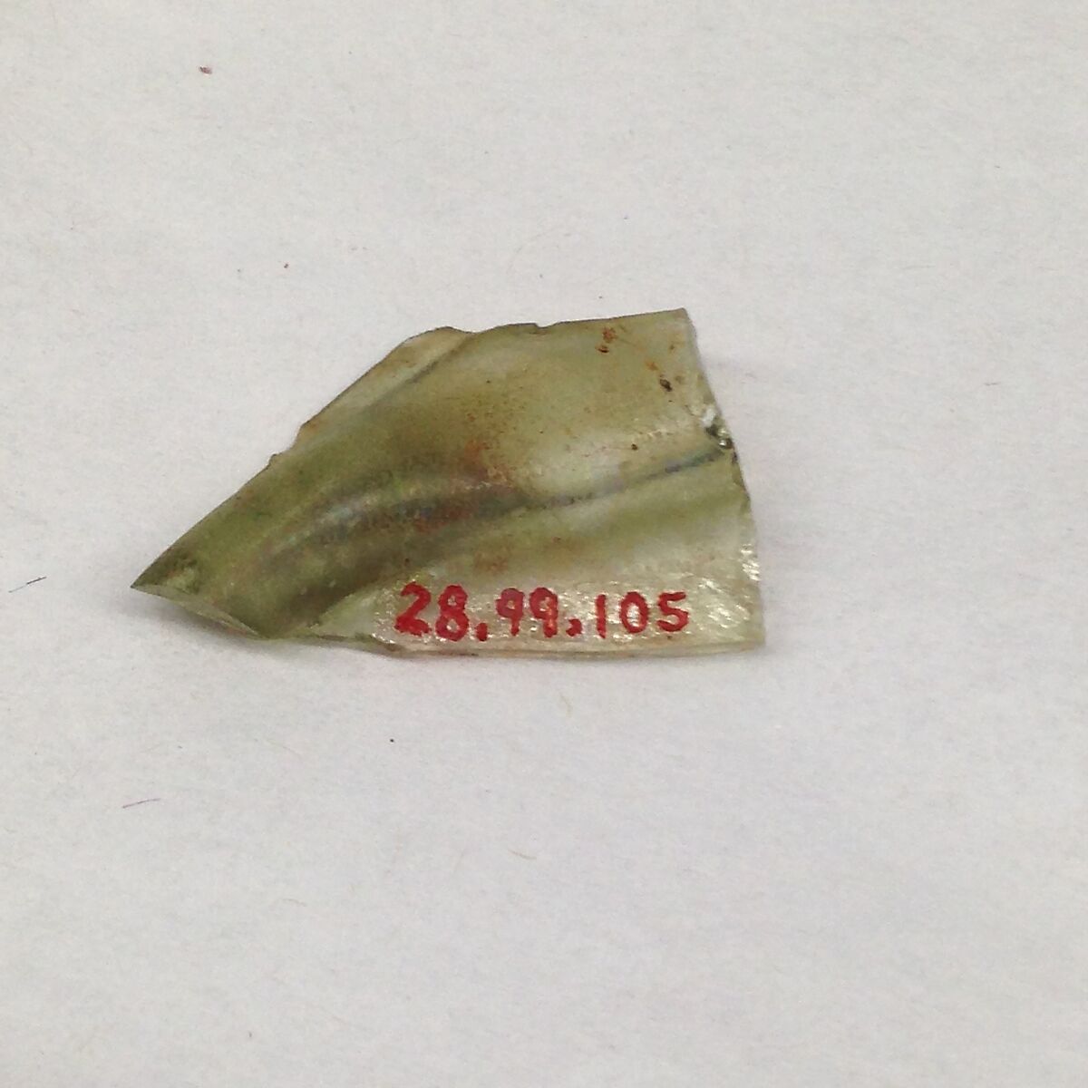 Fragment, Glass, ceramic, European or Middle Eastern 