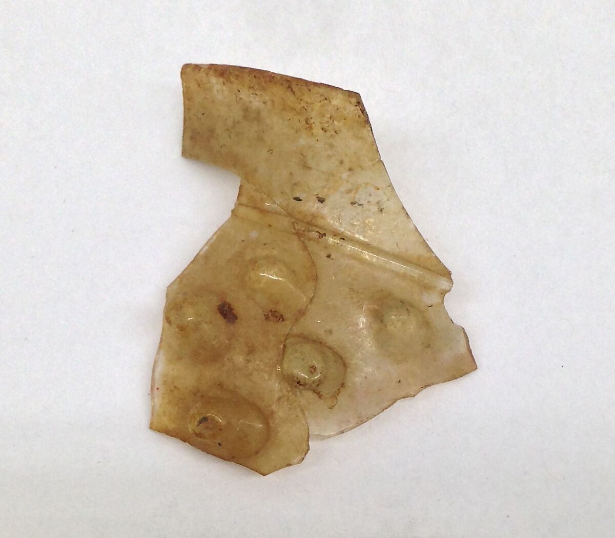 Fragment, Glass, ceramic, European or Middle Eastern 