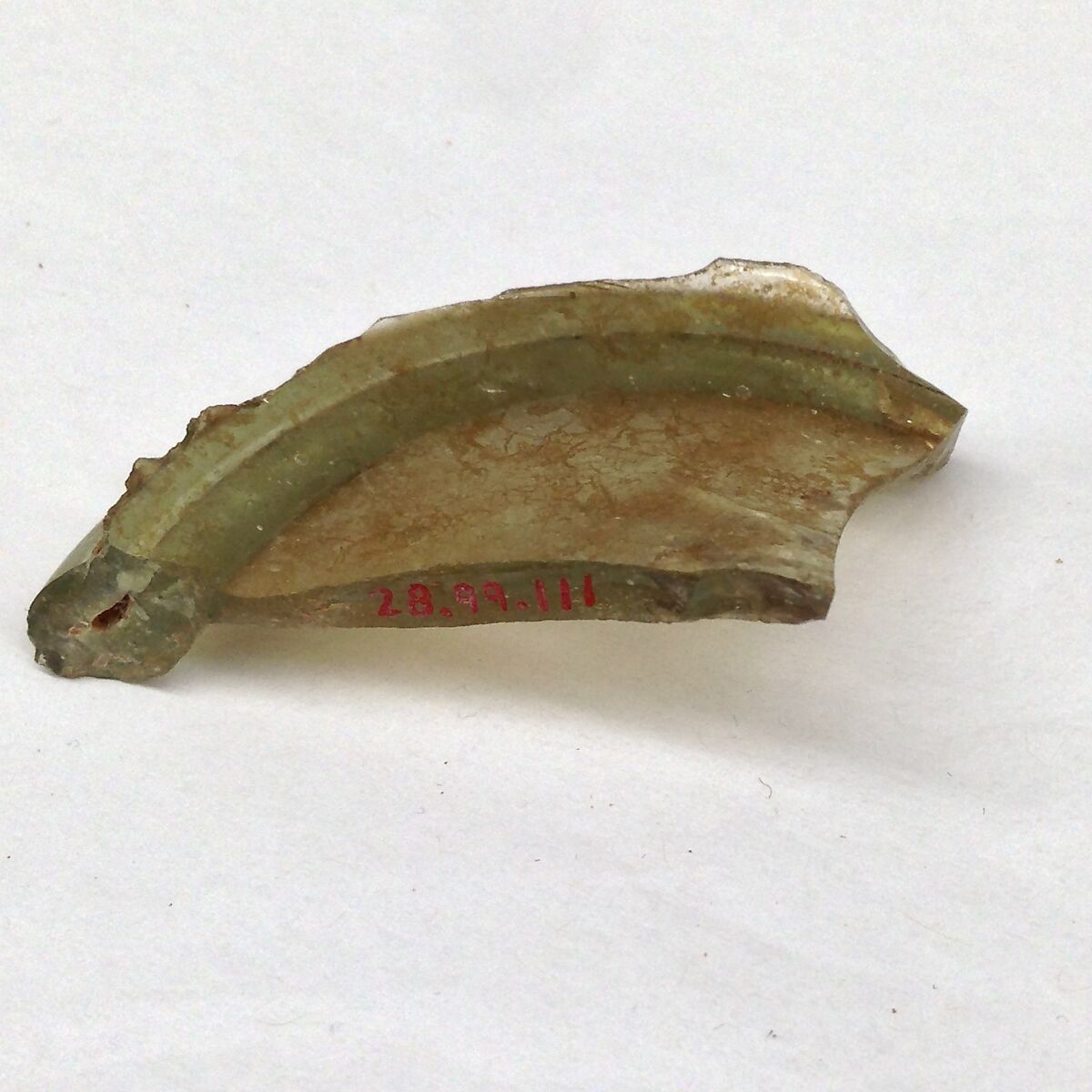 Fragment, Glass, ceramic, European or Middle Eastern 