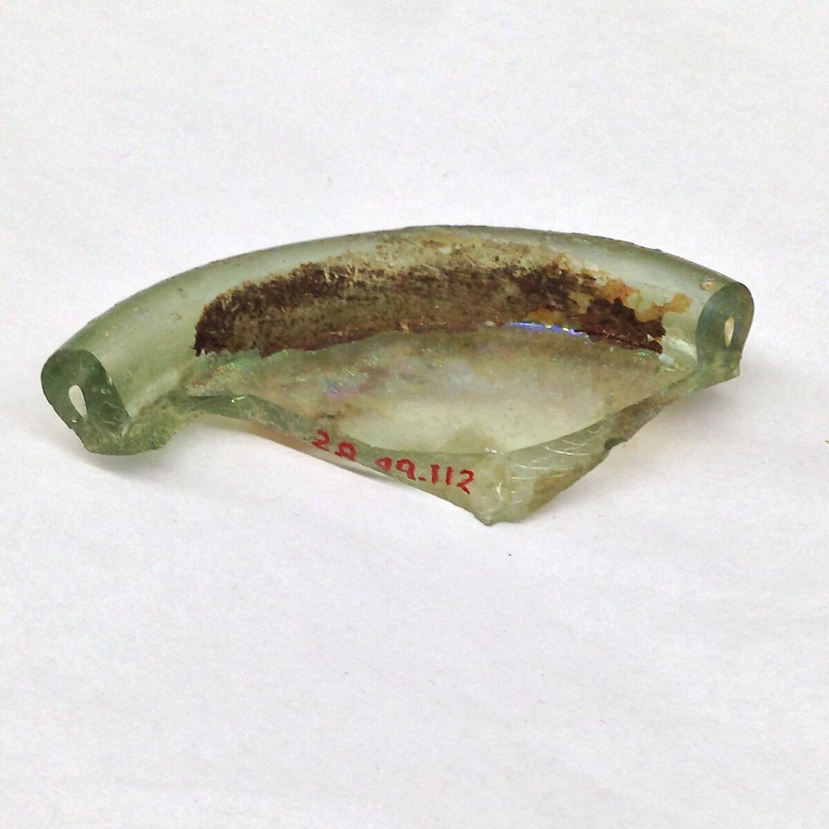 Fragment, Glass, ceramic, European or Middle Eastern 