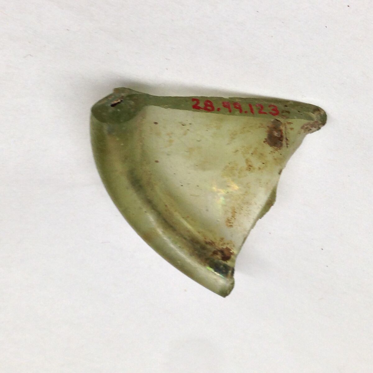 Fragment, Glass, ceramic, European or Middle Eastern 
