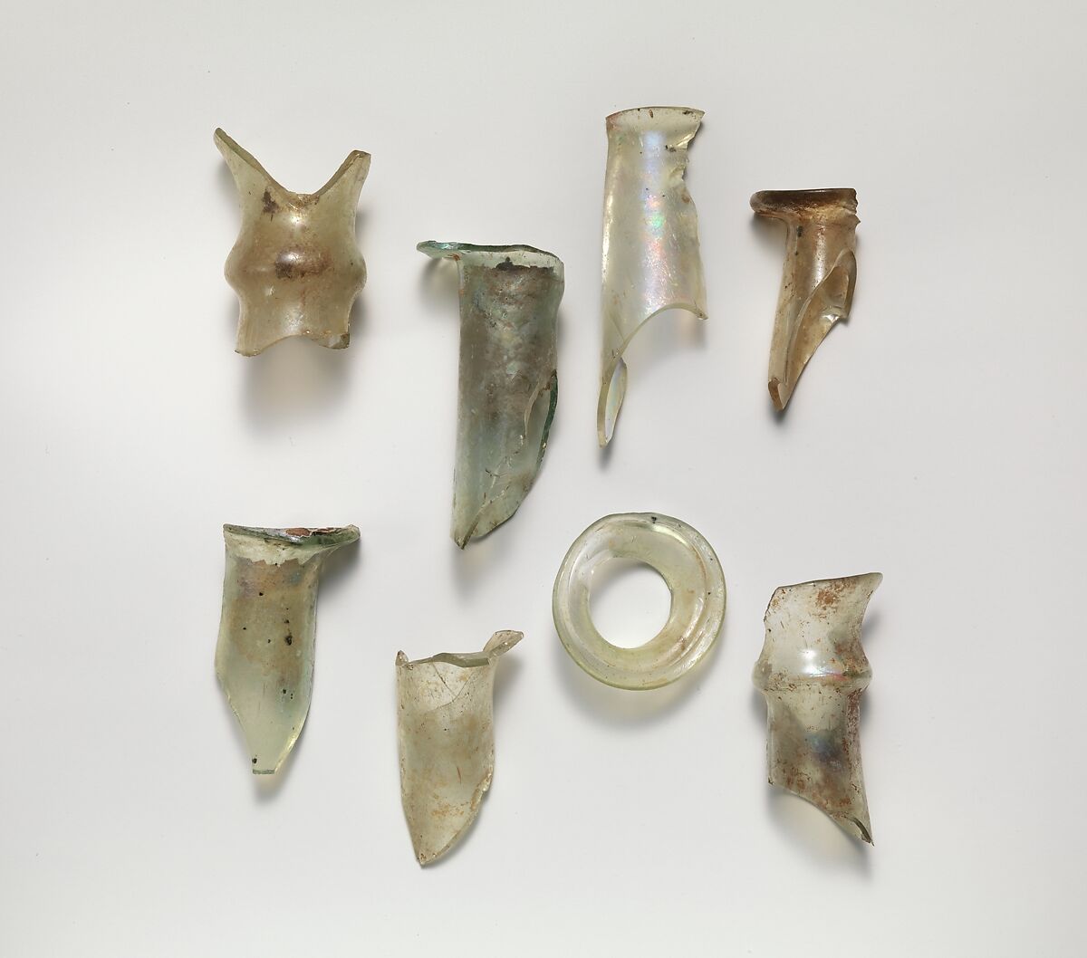 Fragment, Glass, ceramic, European or Middle Eastern