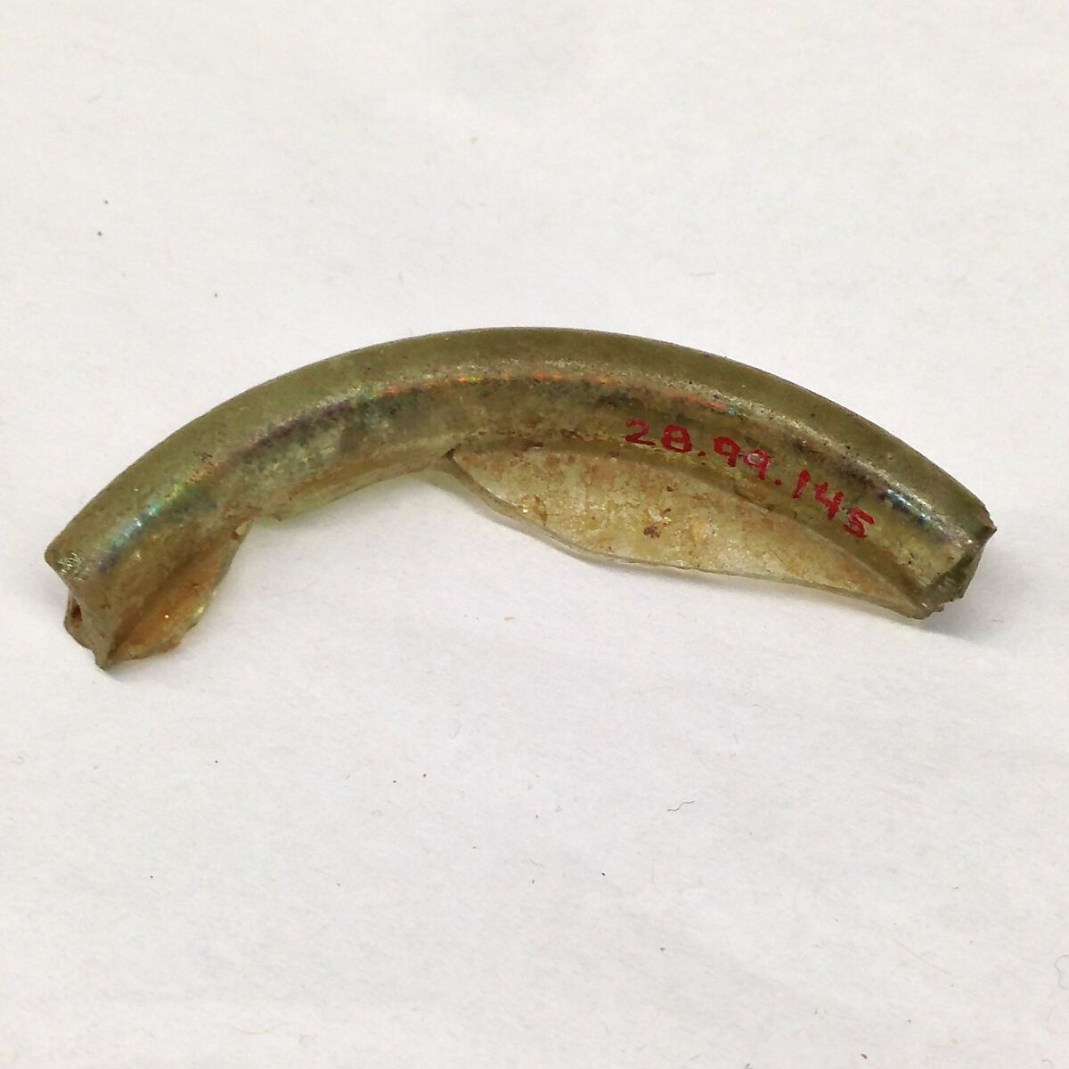 Fragment, Glass, ceramic, European or Middle Eastern 