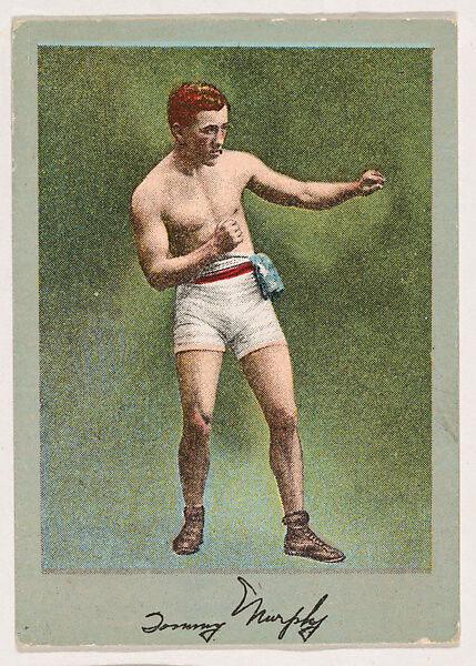 Tommy Murphy, from the Prize Fighter series (T225-101), issued in cigarettes distributed by The Khedivial Company and The Surbrug Company, Issued by The Khedivial Company, Commercial color lithograph 