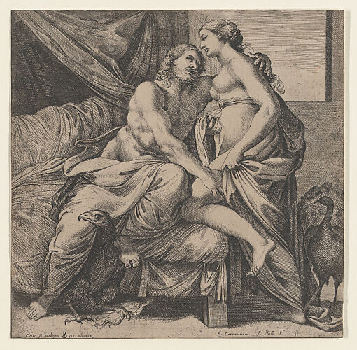 Jupiter embracing Juno, from the Farnese Palace