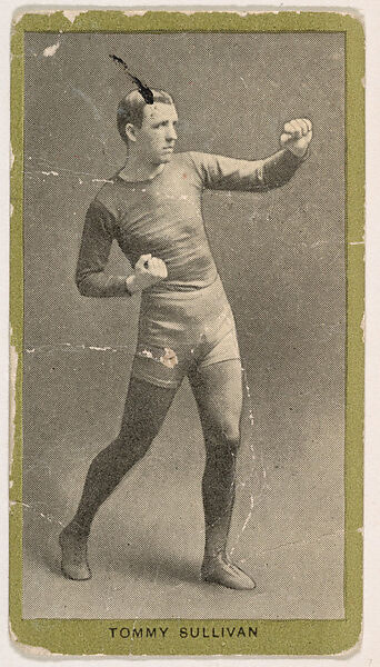 Tommy Sullivan, from the Pugilistic Subjects series (T226), issued by Red Sun Cigarettes, Issued by Red Sun Cigarettes, Commercial color lithograph 
