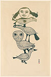 Totem: Bird's and Woman's Face