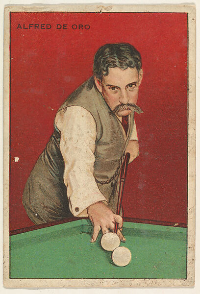 Alfredo de Oro, from the Series of Champions (T227), Issued by Honest Long Cut Tobacco, Commercial color lithograph 