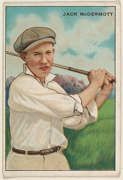 John J. McDermott, from the Series of Champions (T227), Issued by Honest Long Cut Tobacco, Commercial color lithograph 