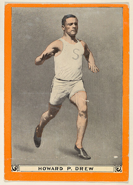 Howard P. Drew, from for the World's Champion Athletes series (T230), Issued by Pan Handle Scrap Company, Commercial color lithograph 