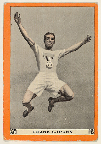 Frank C. Irons, from for the World's Champion Athletes series (T230), Issued by Pan Handle Scrap Company, Commercial color lithograph 