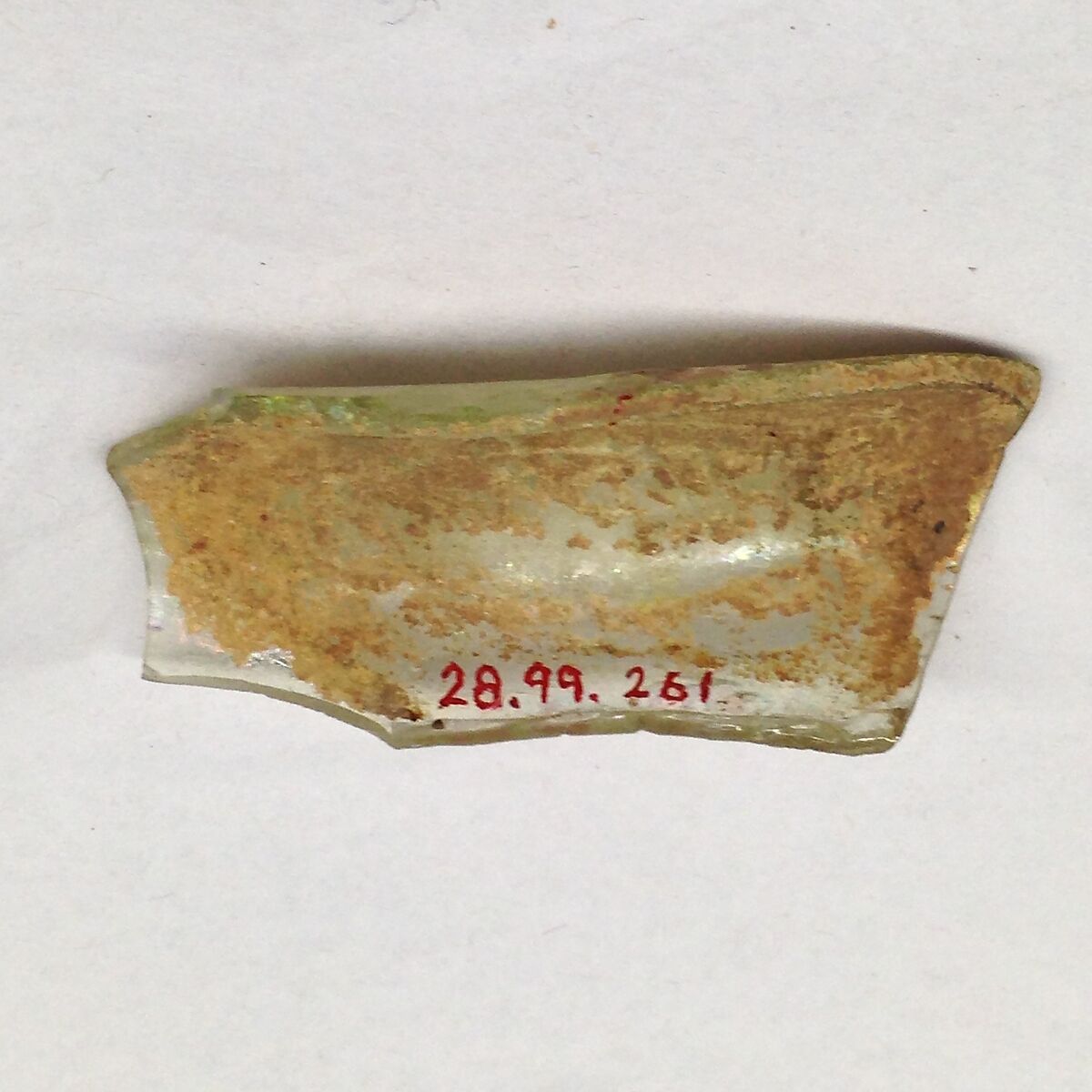 Fragment, Glass, ceramic, European or Middle Eastern 