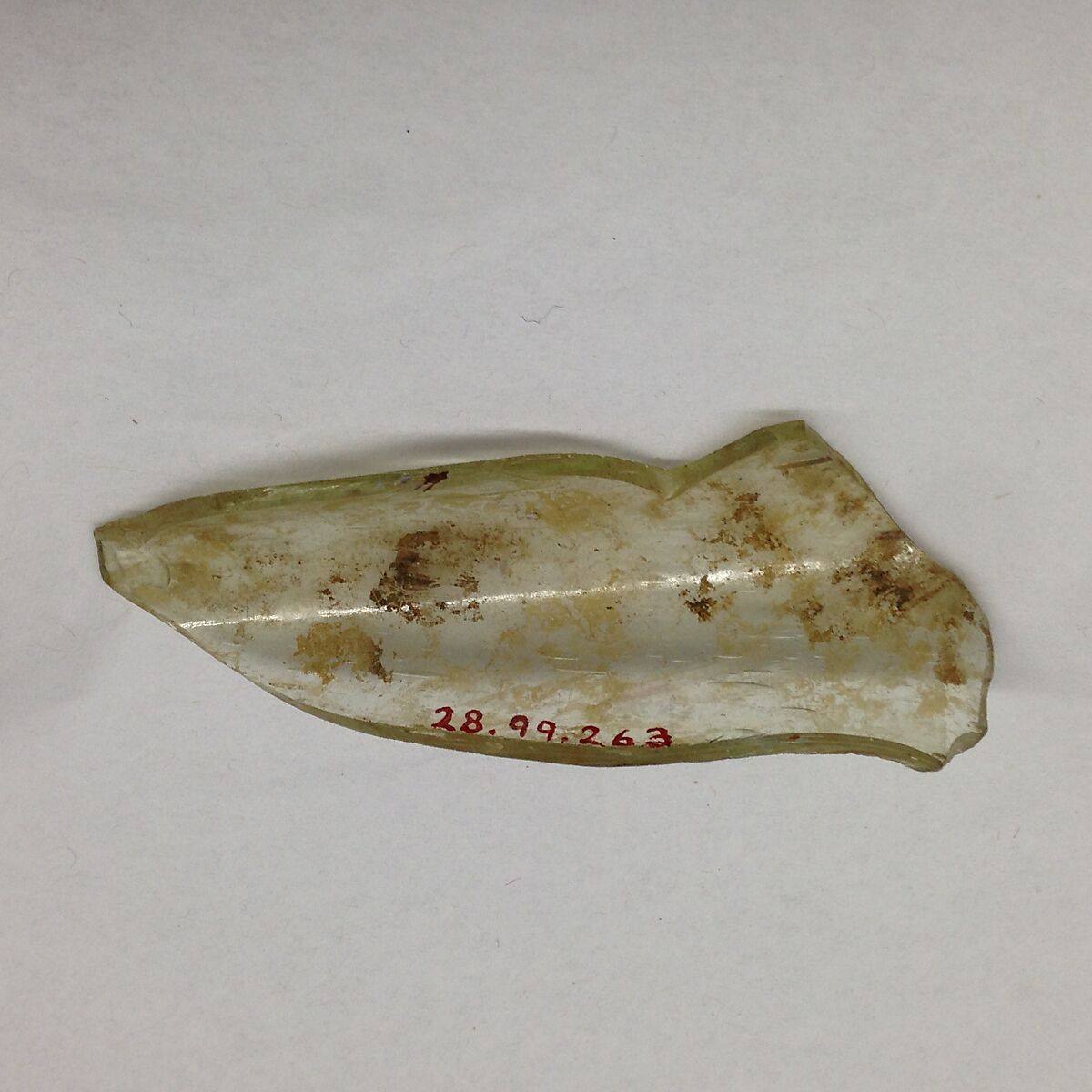 Fragment, Glass, ceramic, European or Middle Eastern 