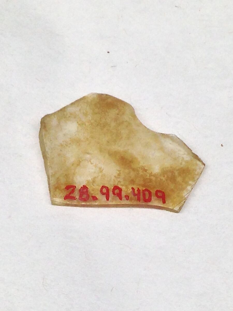 Fragment, Glass, ceramic, European or Middle Eastern 