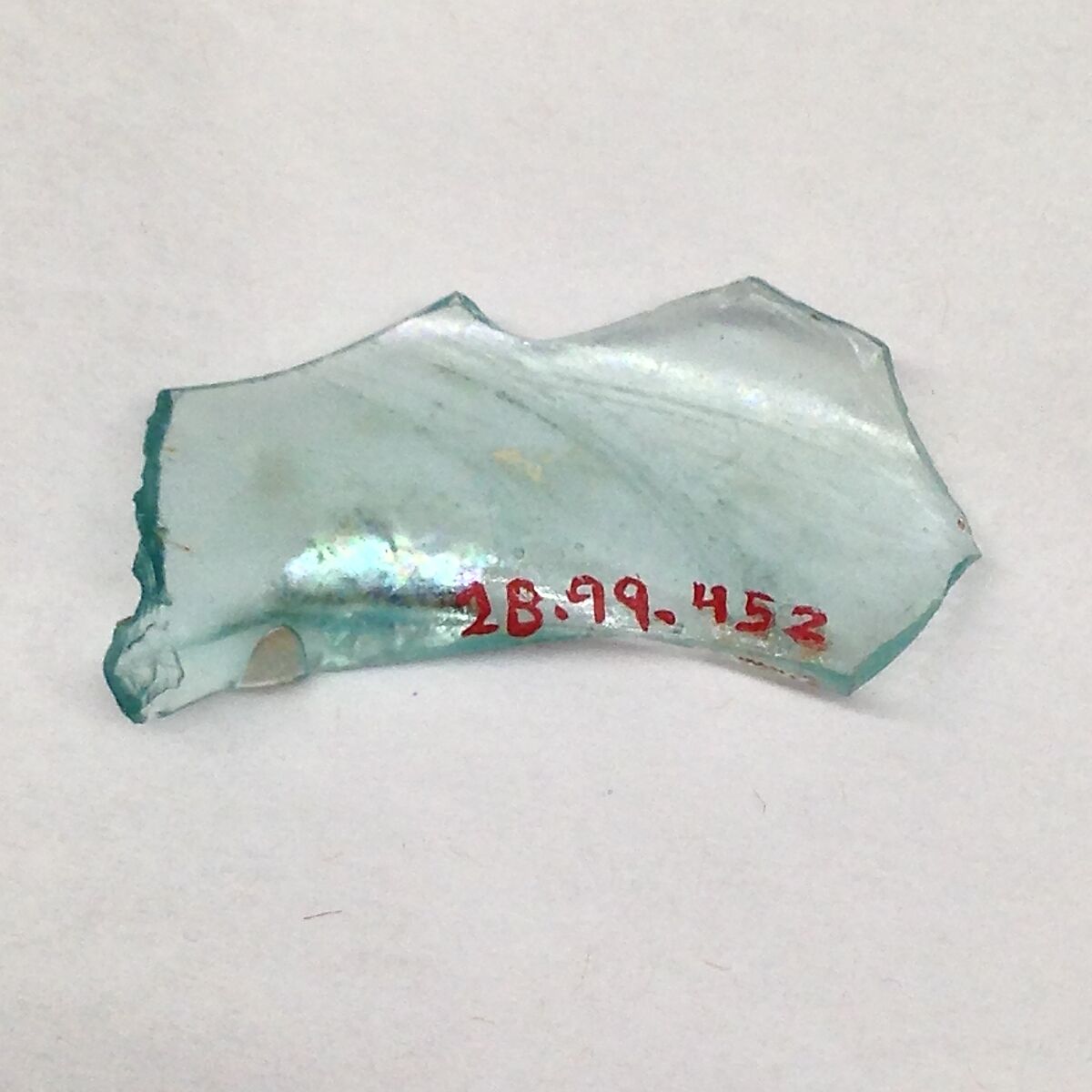 Fragment, Glass, ceramic, European or Middle Eastern 