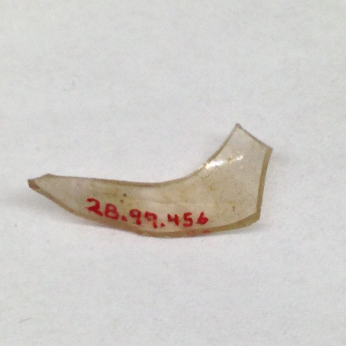 Fragment, Glass, ceramic, European or Middle Eastern 