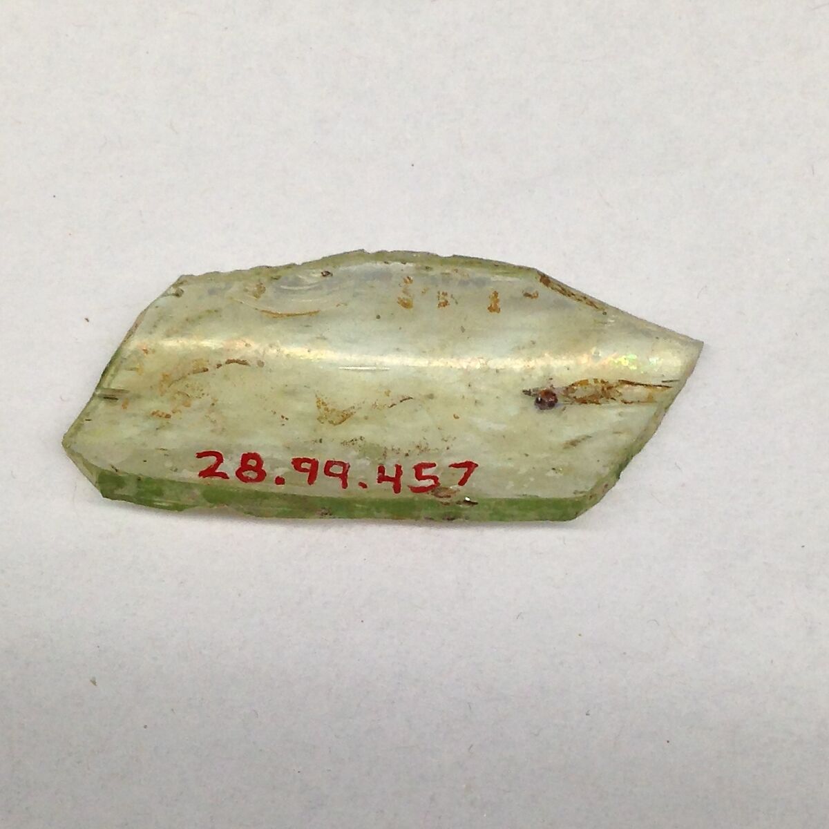 Fragment, Glass, ceramic, European or Middle Eastern 