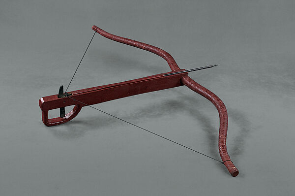 Crossbow (Modern Replica), Wood and Plexiglass, China 