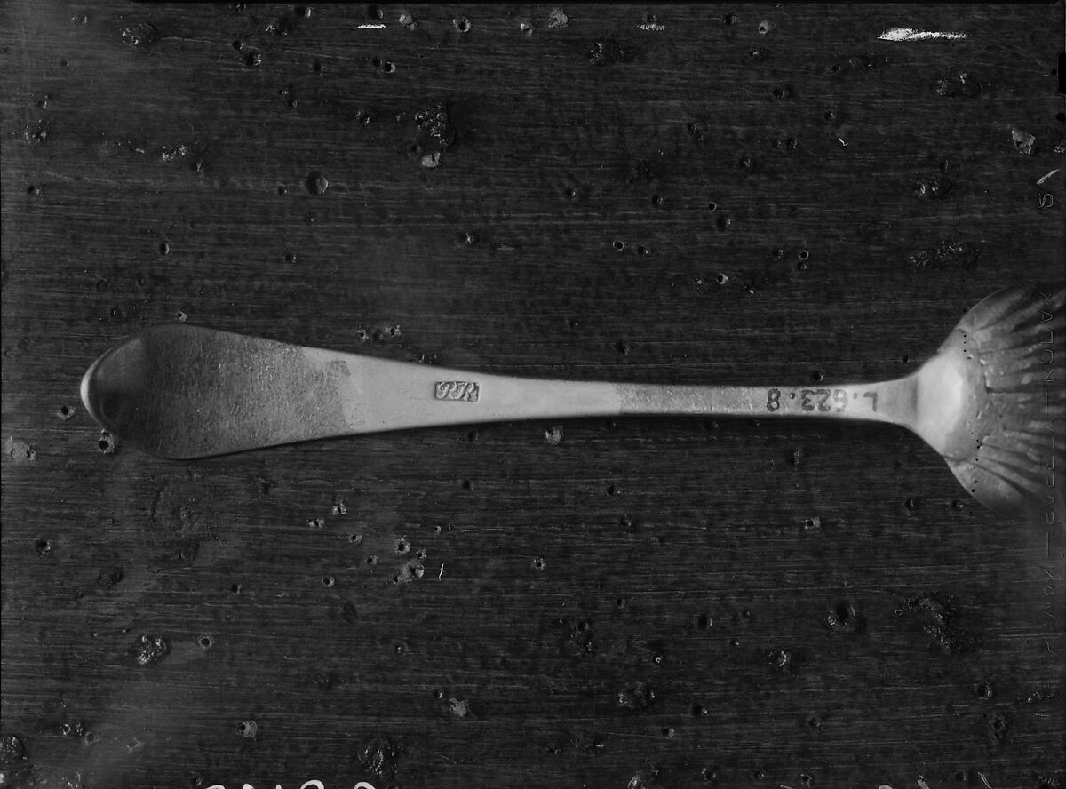 Salt Spoon, Paul Revere Jr. (American, Boston, Massachusetts 1734–1818 Boston, Massachusetts), Silver, American