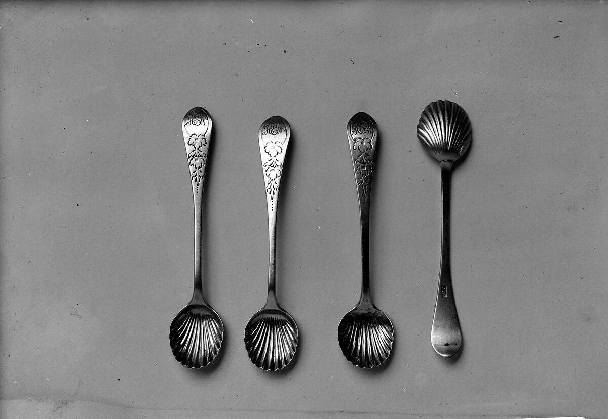 Salt Spoon, Paul Revere Jr. (American, Boston, Massachusetts 1734–1818 Boston, Massachusetts), Silver, American