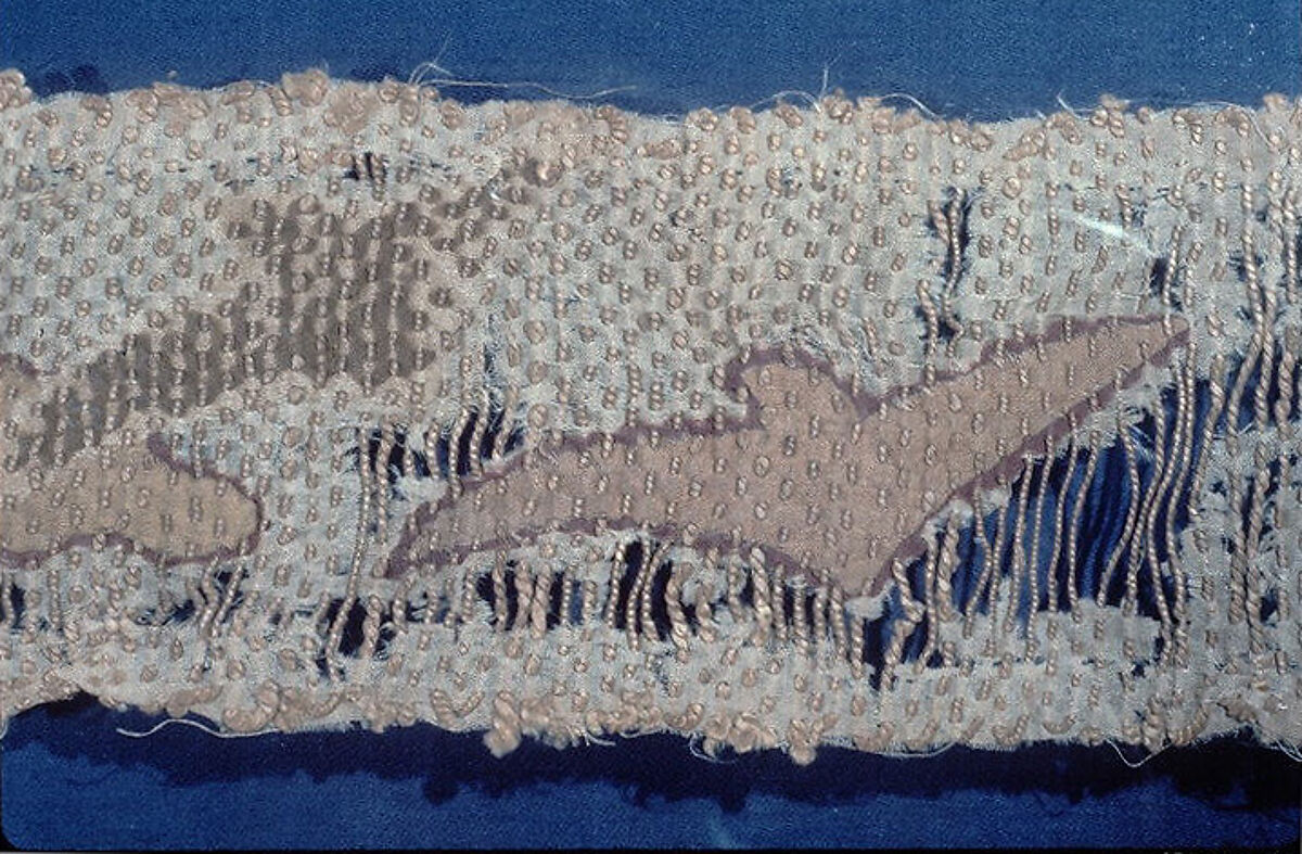 Fragment, Silk and metal on silk, Japan