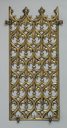 Decorative grill from the Palace of Westminster
