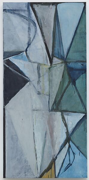 Untitled (Cold), Brice Marden (American, born Bronxville, New York, 1938–2023 Tivoli, New York), Oil on linen 