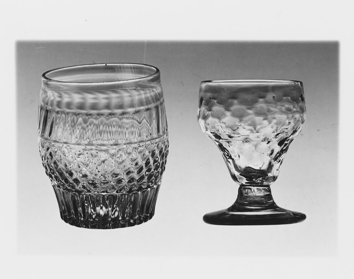 Salt, Blown pattern-molded glass, American 
