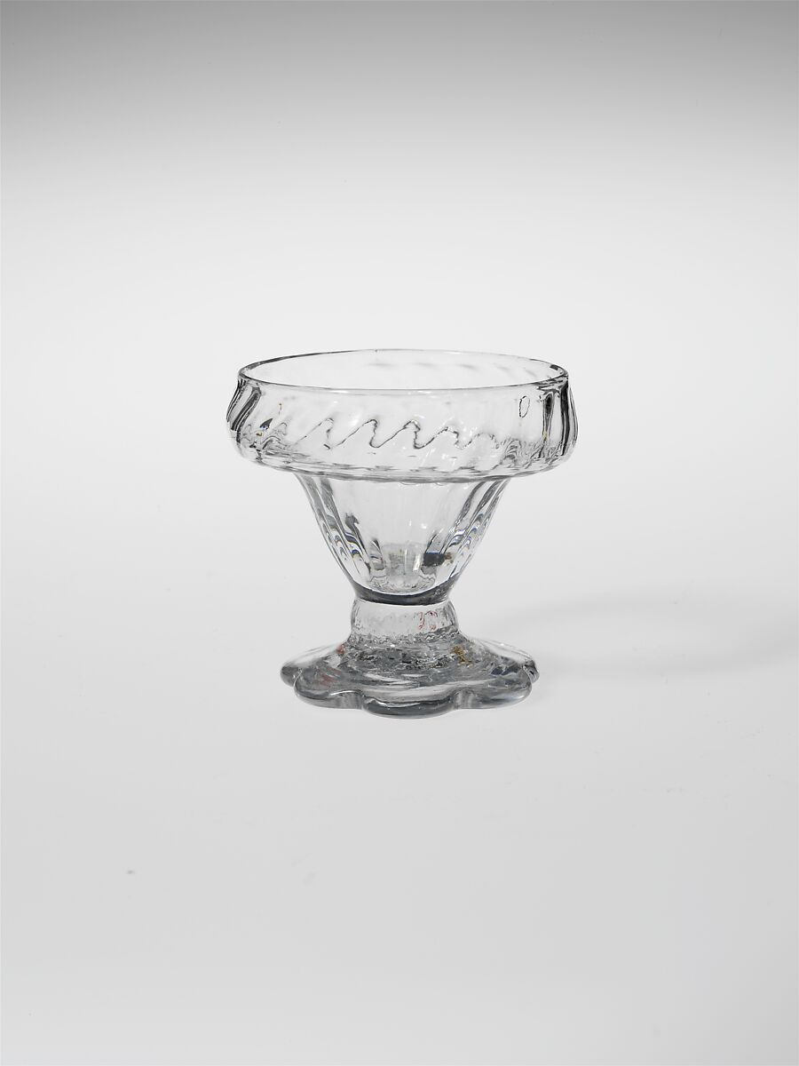 Salt, Blown pattern-molded glass, American 