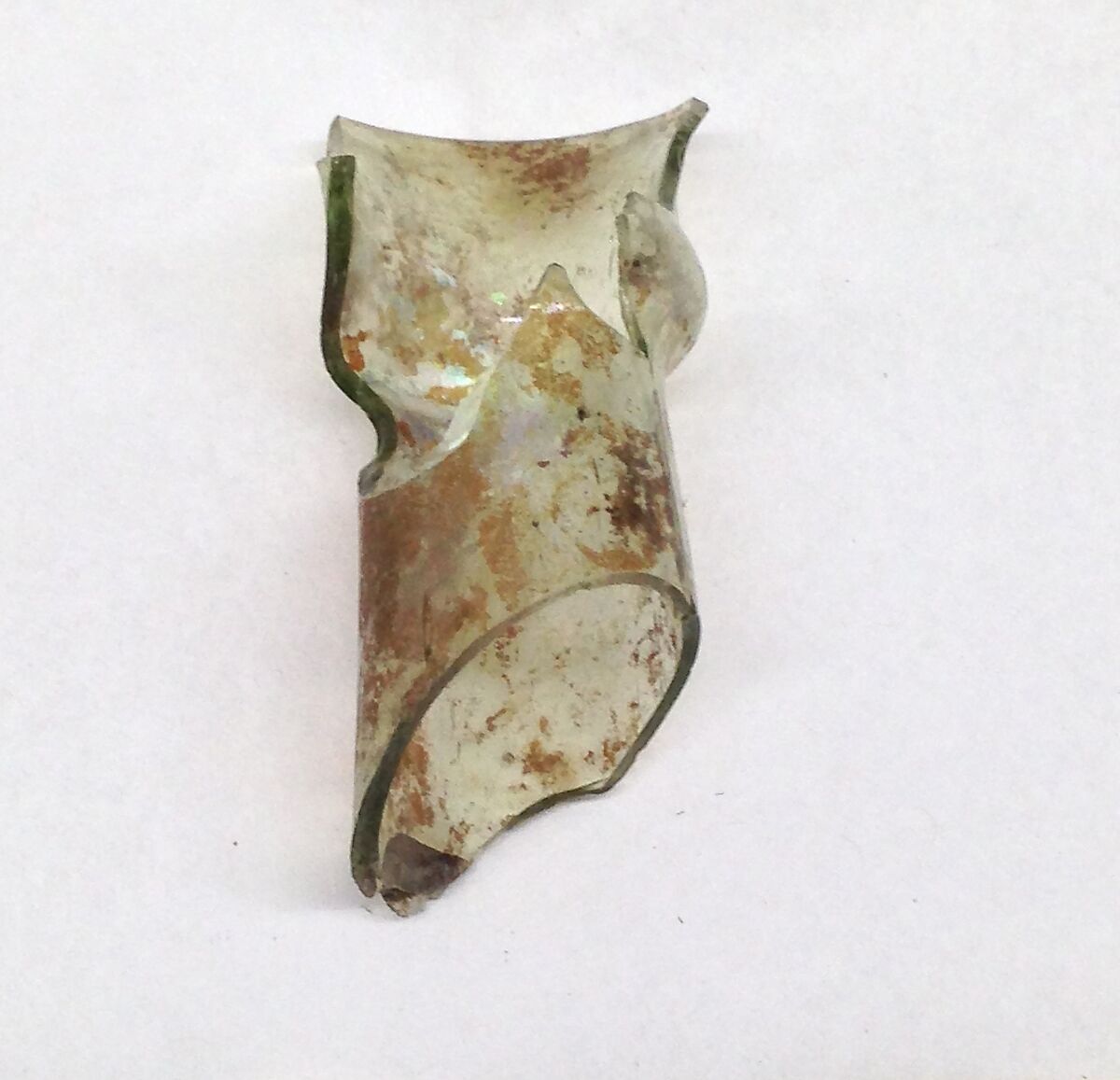 Fragment, Glass, ceramic, European or Middle Eastern 