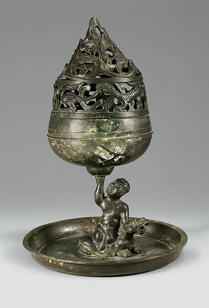 Incense Burner (Boshan Lu), Bronze, China 